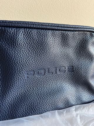 Pochette Police in pelle