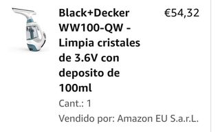 Limpia cristales Black and decker