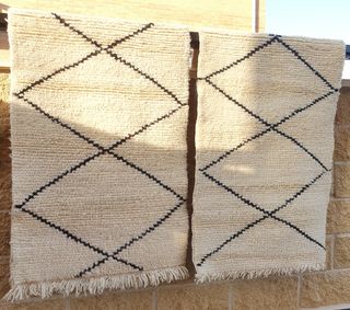 Tappeti berberi in lana Beni Ouarain