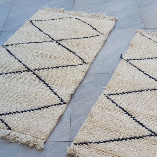 Tapetes de lã berbere Beni Ouarain