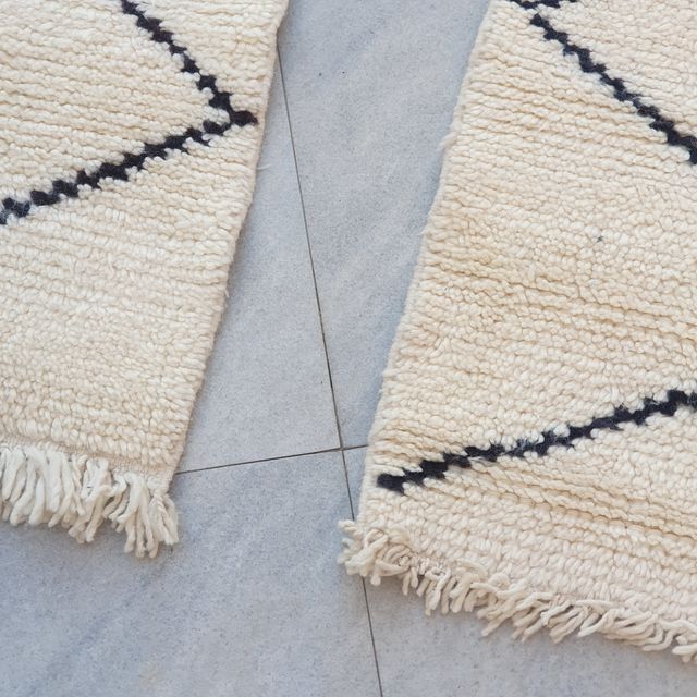 Tapetes de lã berbere Beni Ouarain