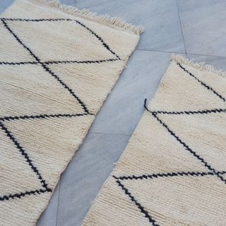 Tappeti berberi in lana Beni Ouarain