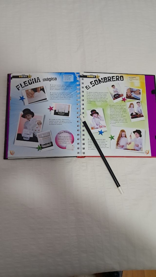 Libro infantil Trucos de Magia
