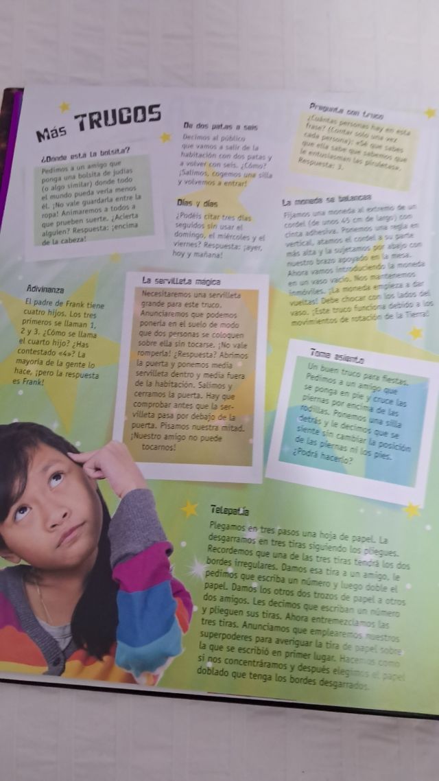 Libro infantil Trucos de Magia