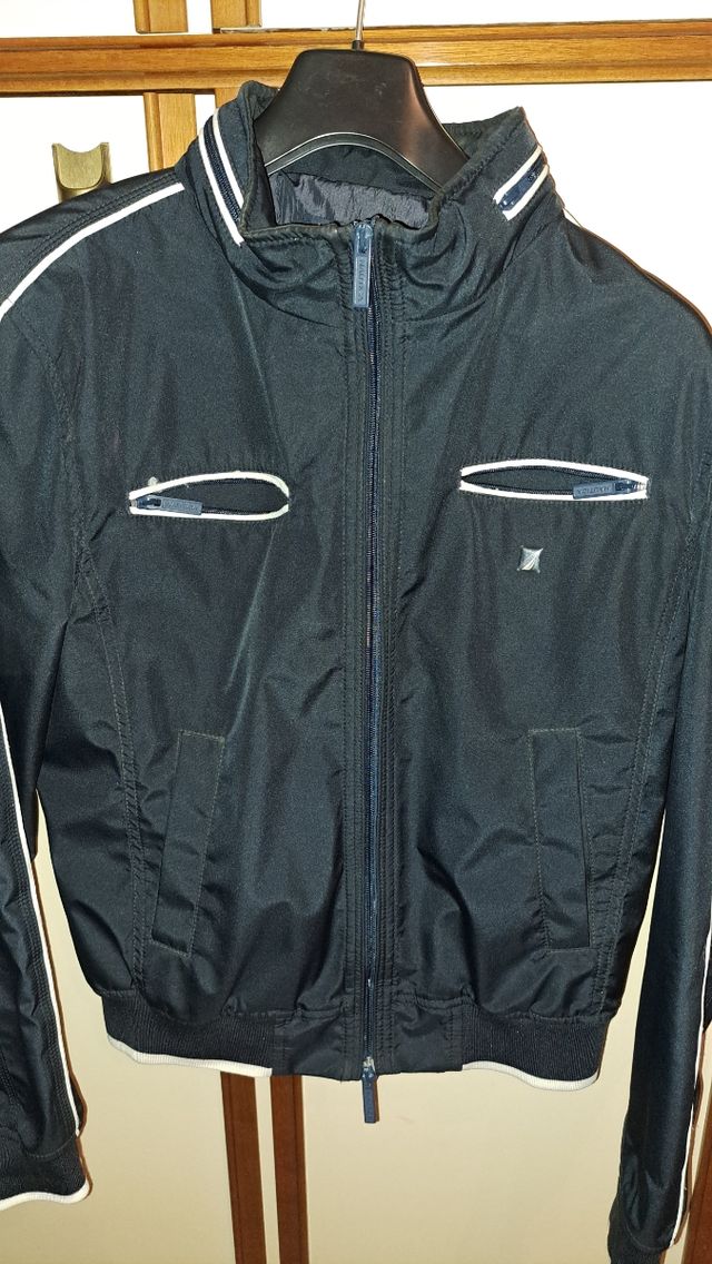 Nautica giubbino giubbotto giacca blu M