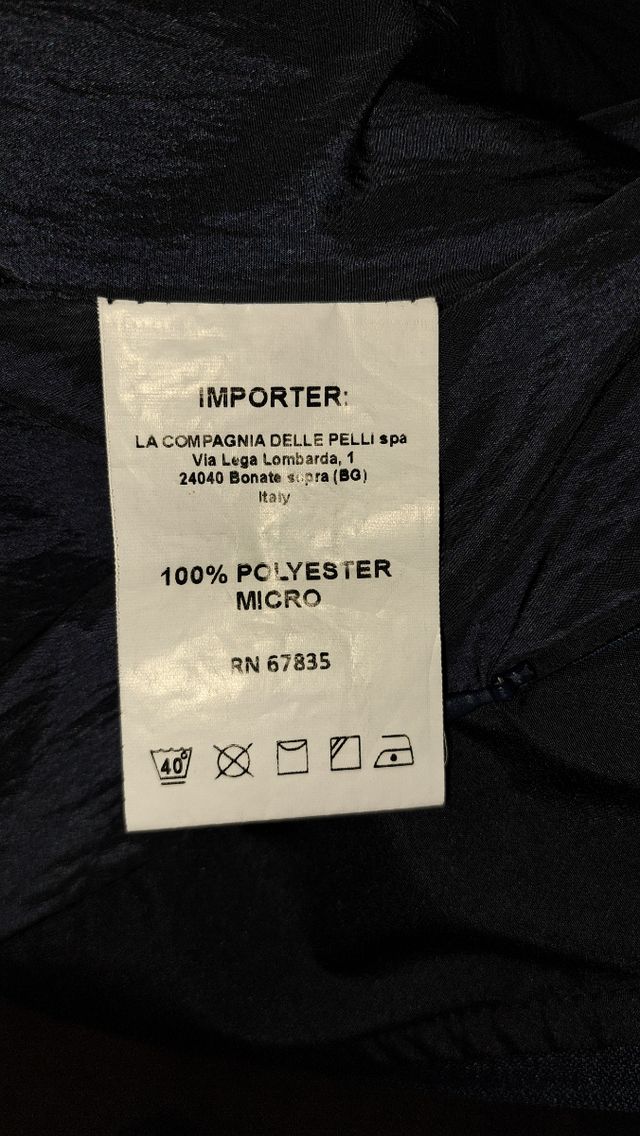 Nautica giubbino giubbotto giacca blu M