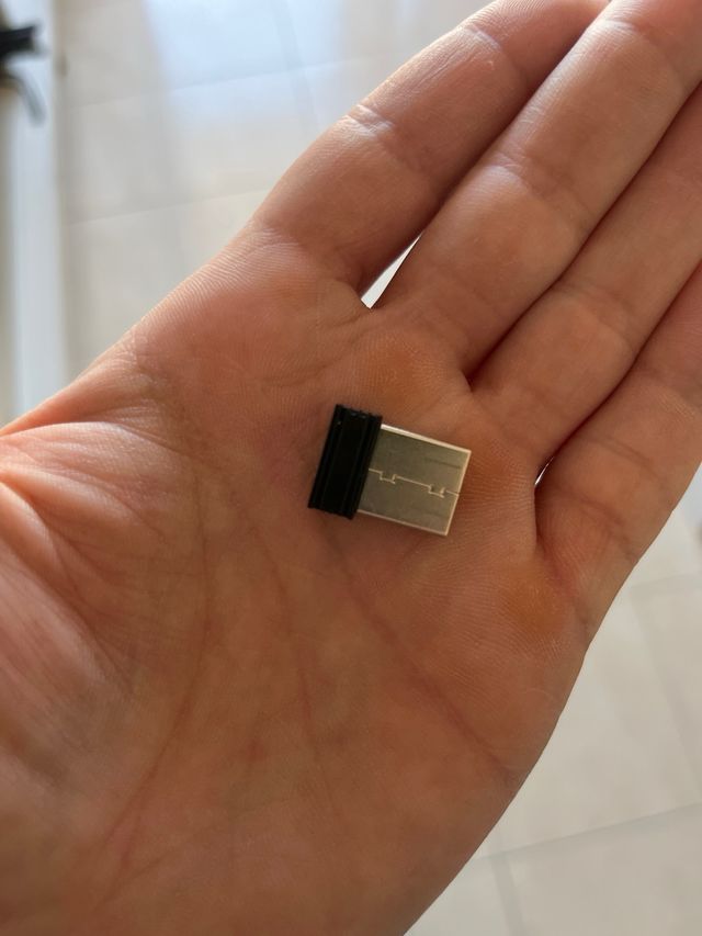 mini tastiera con puntatore del mouse per PC o TV