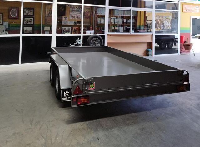 Plataforma 3500x1900x200mm pliegues hacia afuera