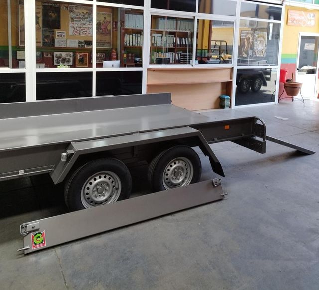 Plataforma 3500x1900x200mm pliegues hacia afuera