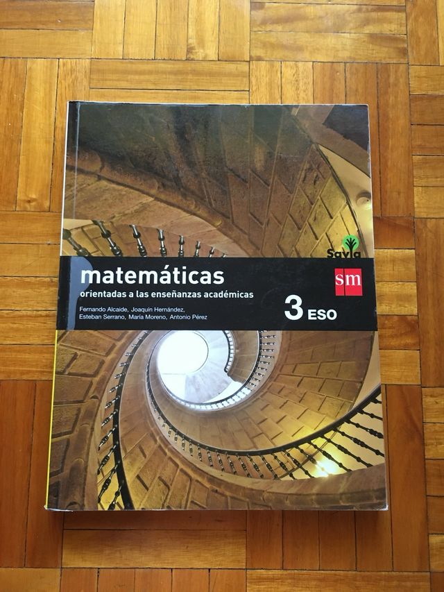 Matemáticas académicas 3ºESO SM