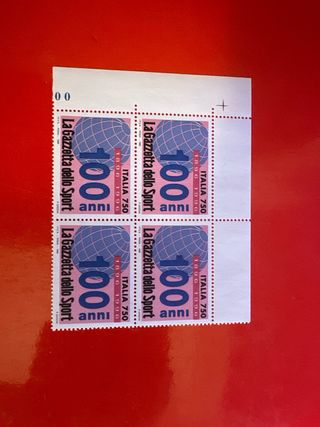 Francobolli Collezione Quartina