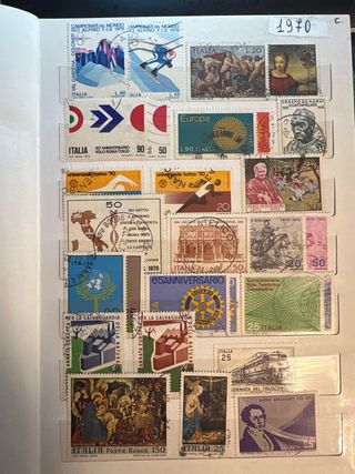 Francobolli Serie Usate varie Annate
