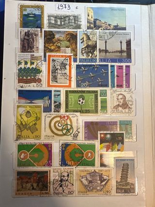 Francobolli Serie Usate varie Annate
