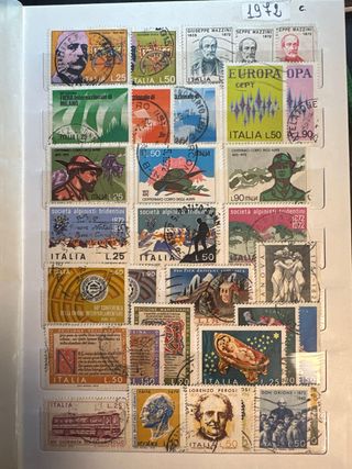 Francobolli Serie Usate varie Annate