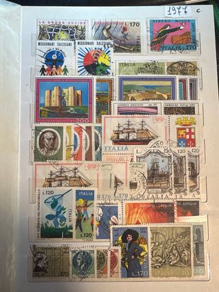 Francobolli Serie Usate varie Annate