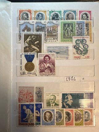 Francobolli Serie Usate varie Annate