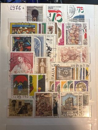 Francobolli Serie Usate varie Annate