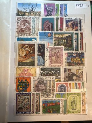 Francobolli Serie Usate varie Annate