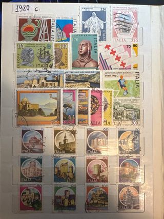 Francobolli Collezione Annate Varie