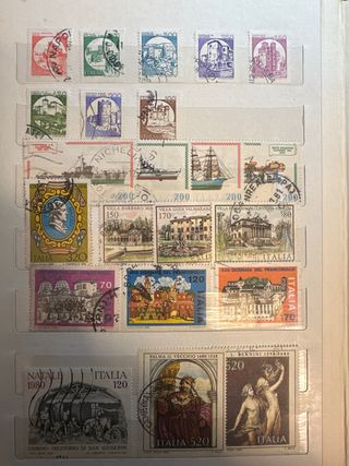 Francobolli Collezione Annate Varie