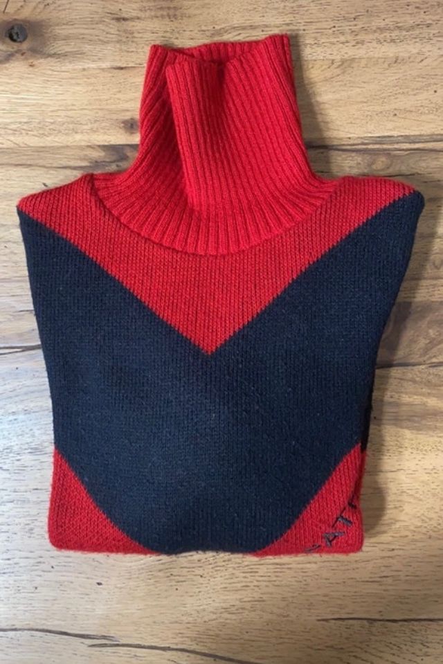 maglione uomo collo alto lana