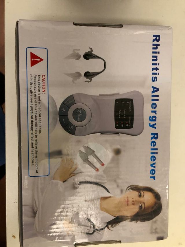 Rhinitis allergy reliever