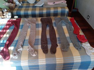 Lote de leotardos de 8 a 9 años