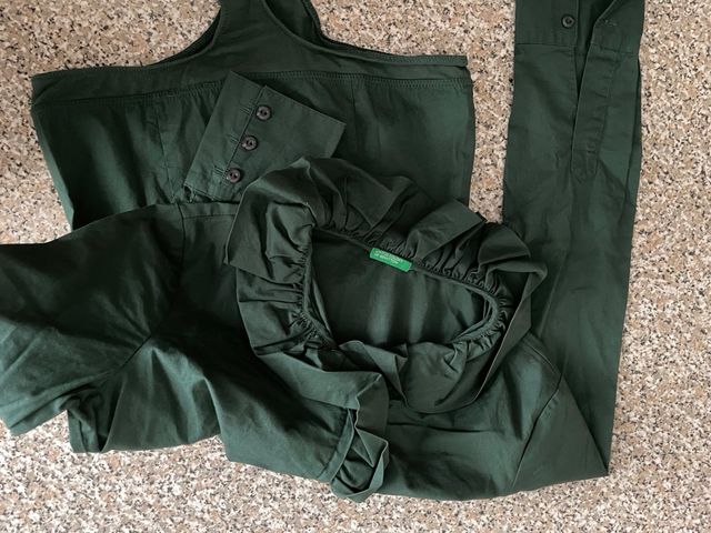 Benetton camicia/body taglia XS