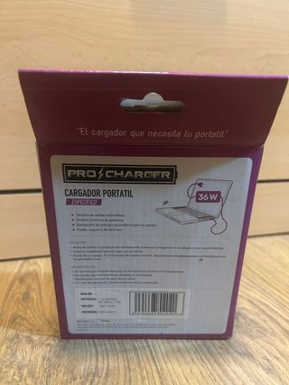 Cargador Portatil 19V