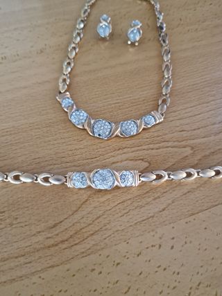 Conjunto bisutería vintage Paris 