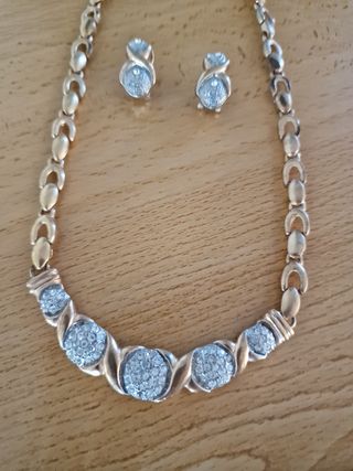 Conjunto bisutería vintage Paris 