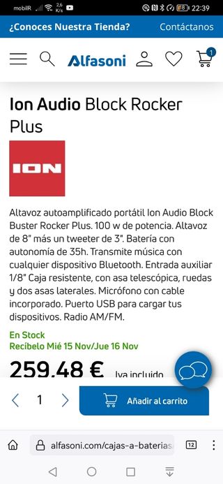 ion audio block rocker