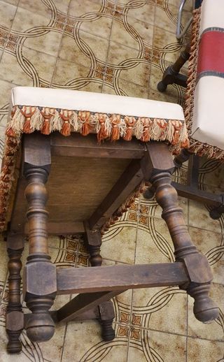 ESCABEL, BANQUETA, DESCALZADOR