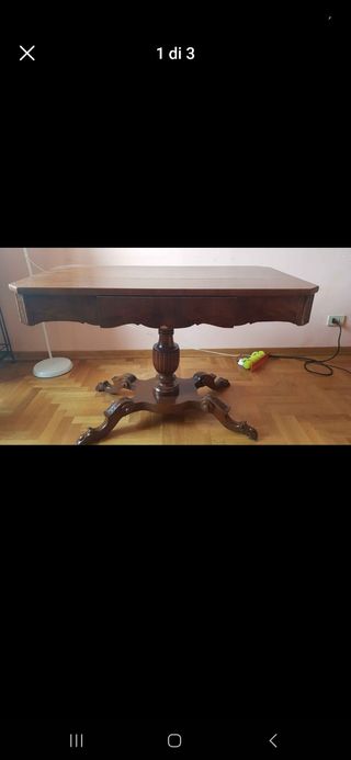 Tavolino scrittoio antico