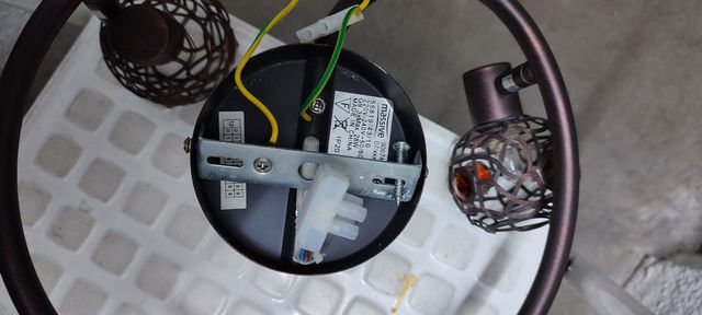 Lampara techo bajo consumo