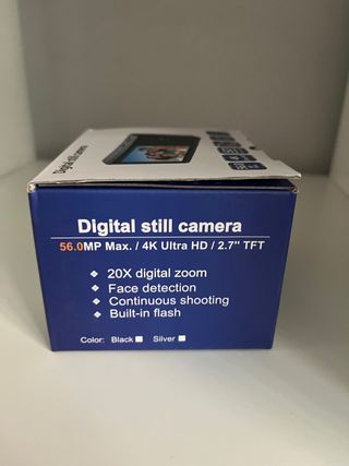 camara de fotos digital sin estrenar