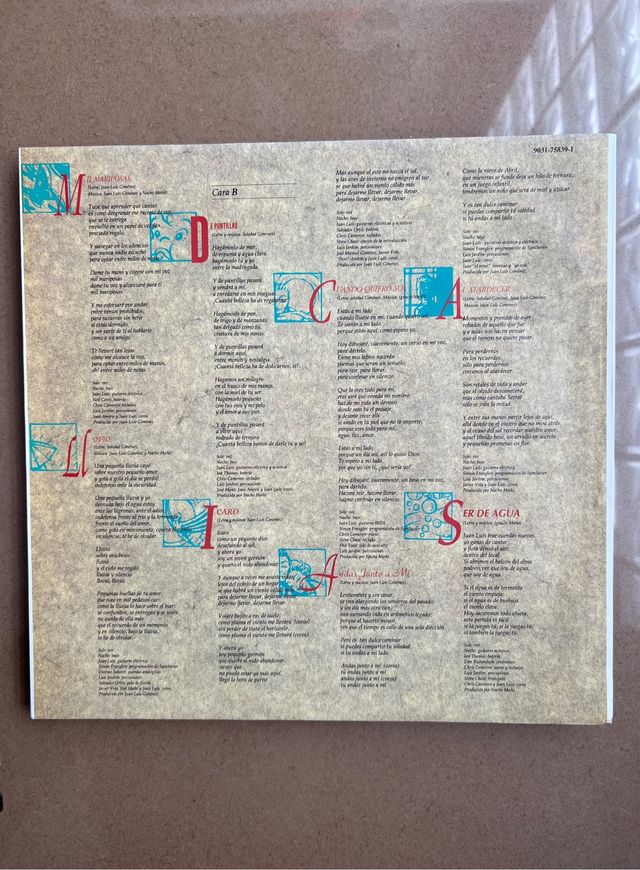 Presuntos Implicados - Ser de Agua (Vinilo) 1991