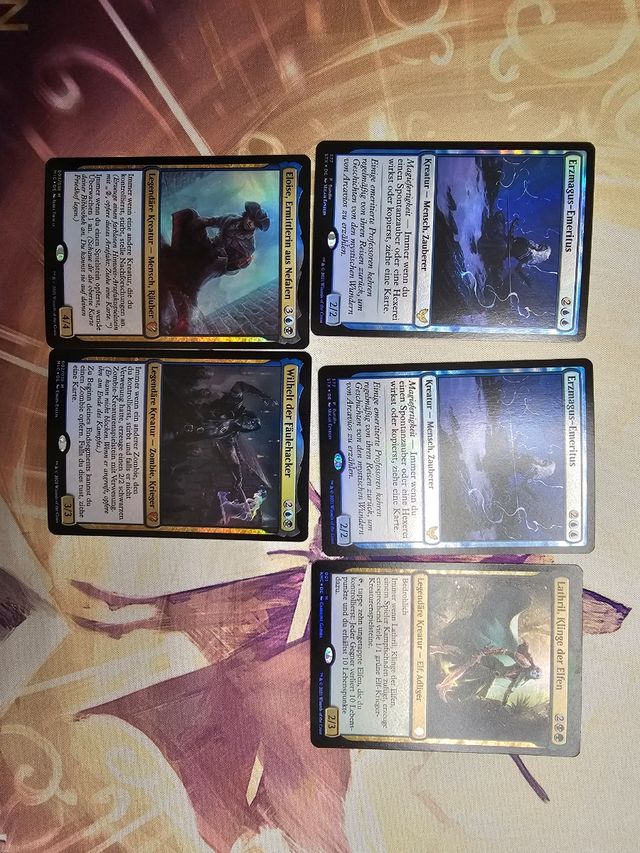 Magic: lote cartas raras foil