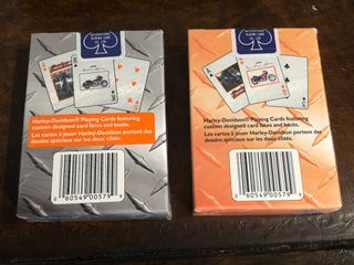 CARTE DA POKER HARLEY DAVIDSON DYNA SUPER GLIDE 96