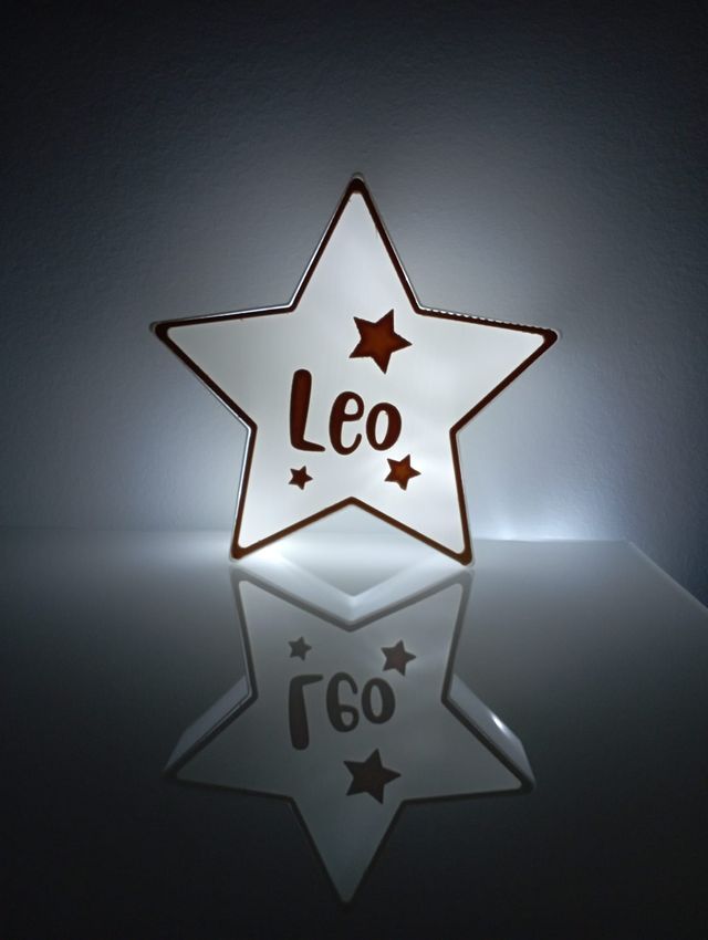 Lámpara personalizada nombre hogar