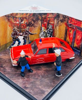RENAULT 16 1965 DIORAMA 1/43 NOREV VL 010