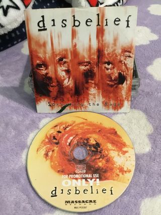 cd promo disbelief spreading the rage