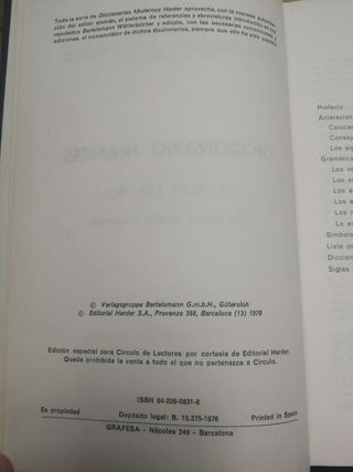 Diccionario Francés - Español- Francés 