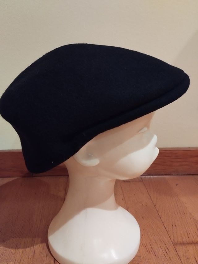 Gorra de lana 100%, nueva, de otoño e invierno