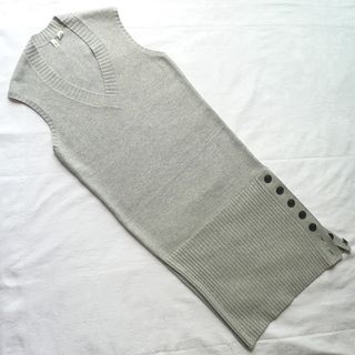 Vestido punto gris XS Anthropologie (Moth)