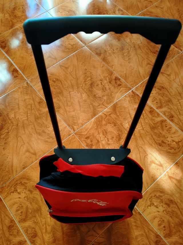 Mochila con ruedas Cocacola