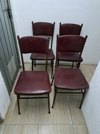 Silla retro vintage antigua