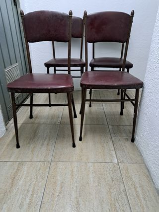 Silla retro vintage antigua