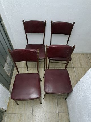 Silla retro vintage antigua