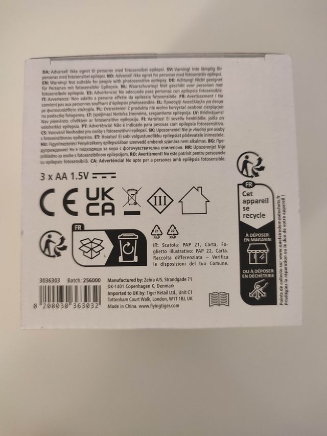 Lampara mesa de colores